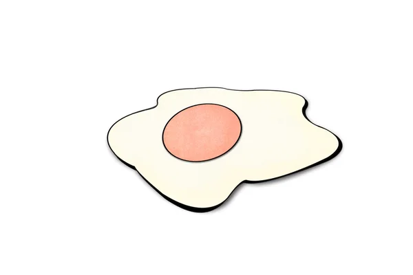 Жареные яйца — стоковое фото