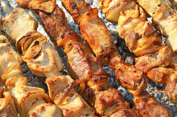 stock image Shish kebab