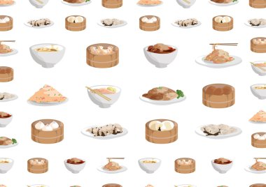 Chinese foods clipart