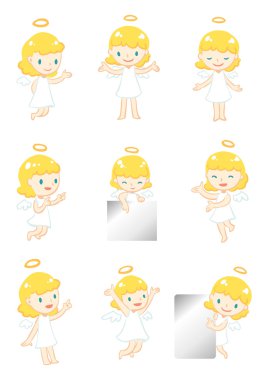 Little angel display clipart