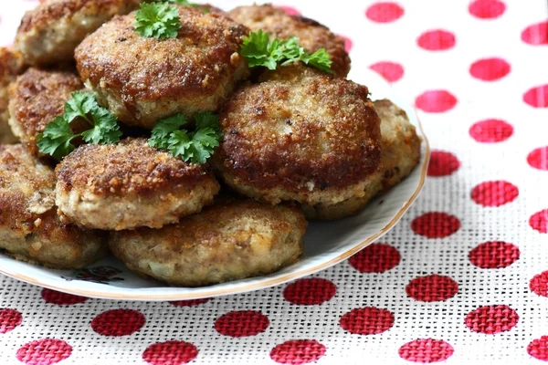 Fried cutlets — Stock Photo, Image