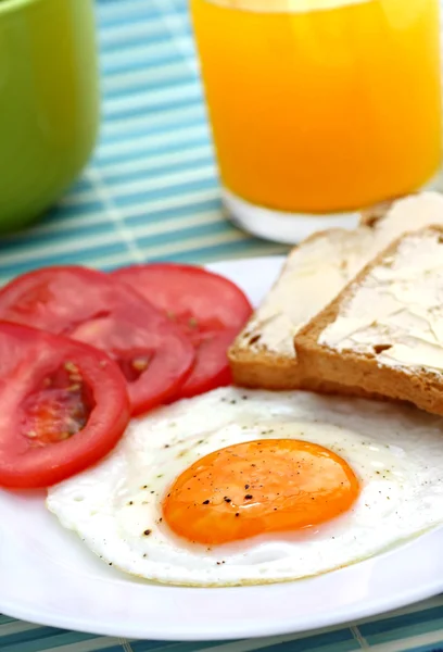 stock image Breakfast with egg