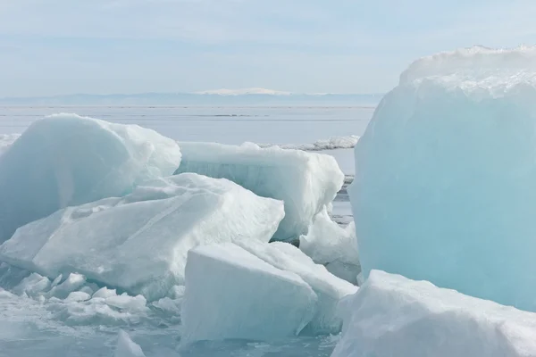 冷凍バイカル湖 — ストック写真