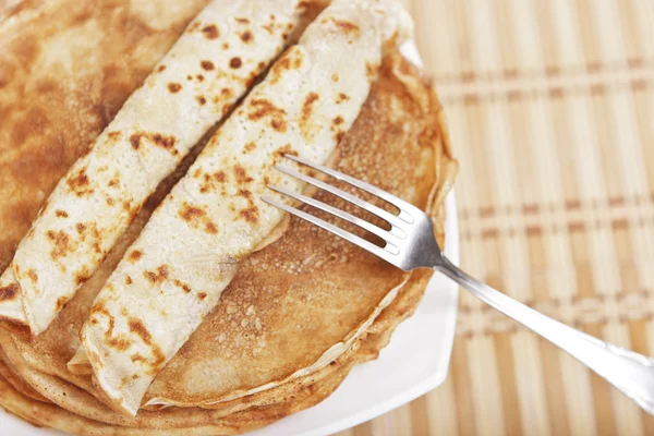 Beautiful tasty pancakes — Stock Photo, Image