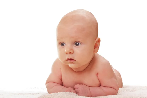 Portrait of the clever baby — Stock Photo, Image