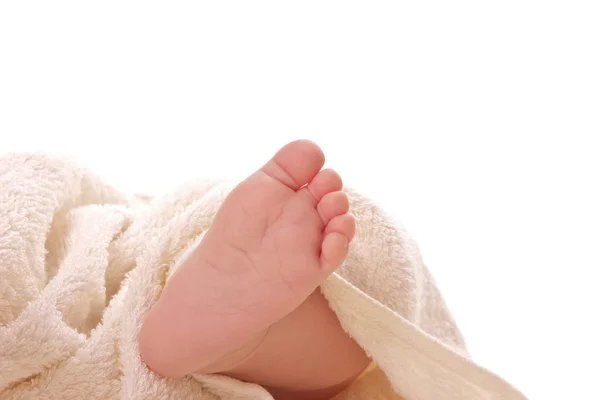 Leg of a young child — Stock Photo, Image
