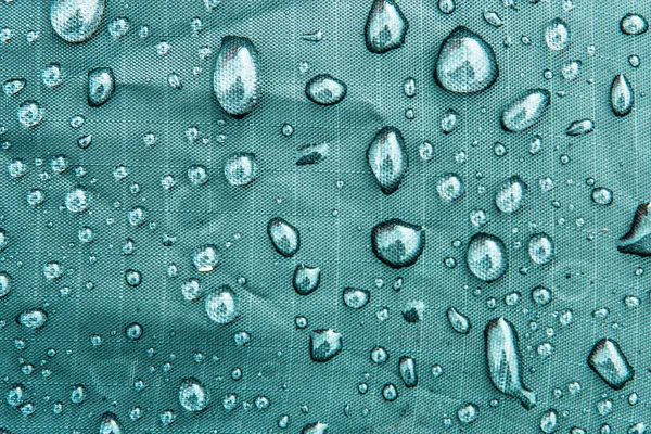 Gotas no tecido — Fotografia de Stock