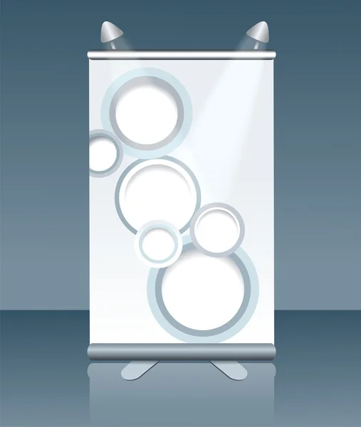 Panneau vertical vierge — Image vectorielle