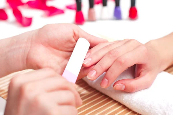 Handen spa. manicure concept — Stockfoto