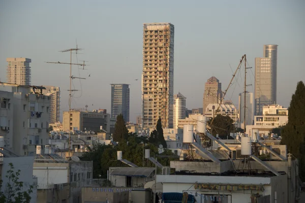 Uitzicht over tel aviv, Israël — Stockfoto