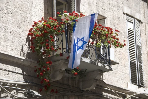 Bandiera di Israel — Foto Stock