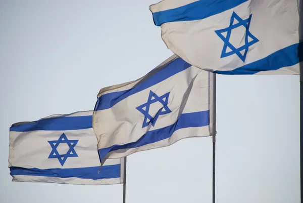 Σημαία Ισραήλ Εικόνα Αρχείου