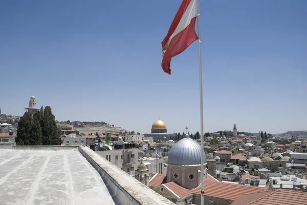Att kupolen av rock i jerusalem — Stockfoto