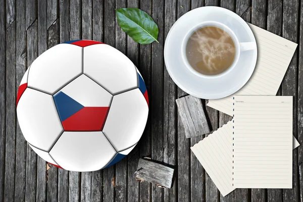 サッカーのアートワーク — ストック写真