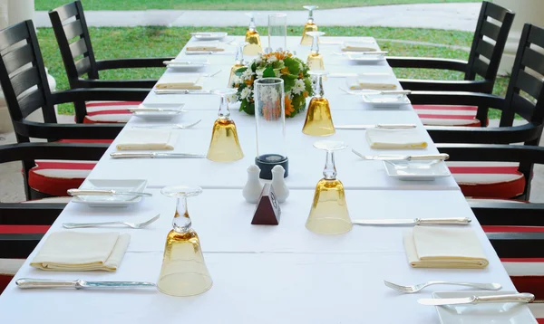 Mesa de jantar — Fotografia de Stock