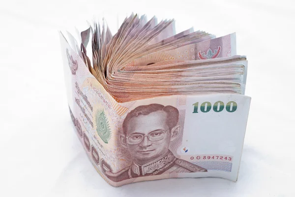 Billetes tailandeses —  Fotos de Stock