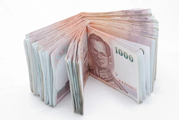 Thajské bankovky — Stock fotografie