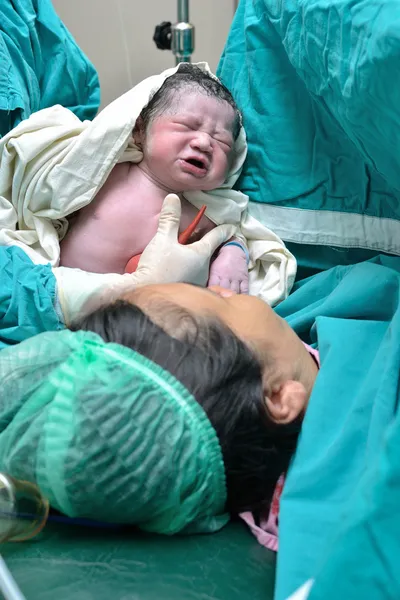 Nowo narodzone niemowlę — Zdjęcie stockowe