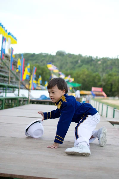 かわいいアジアの少年 — ストック写真