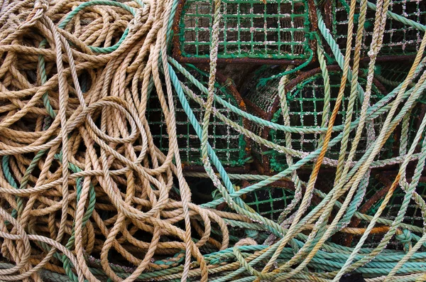 Rybářské pasti — Stock fotografie