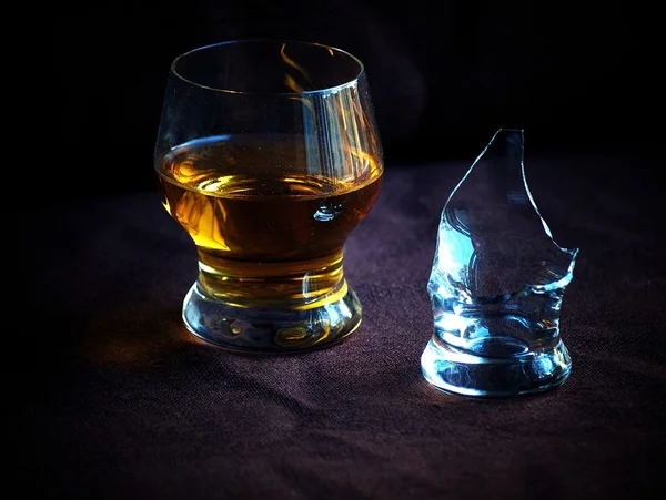 Un bevitore solitario — Foto Stock
