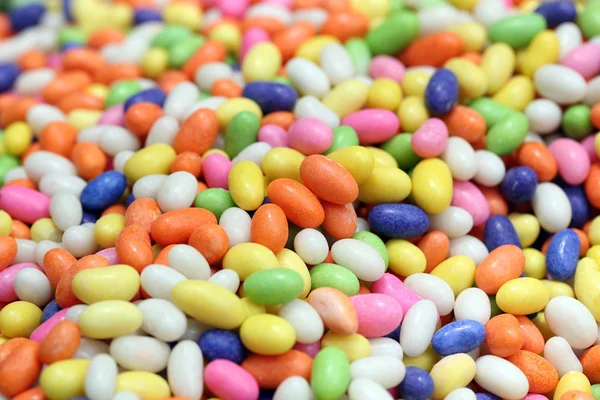 Barevné sladké candies(confections) v mnoha barvách — Stock fotografie