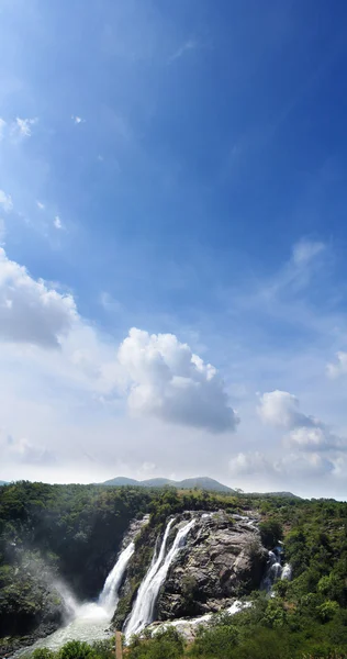 stock image Majestic sivasamudram waterfalls on river kaveri near bangalore