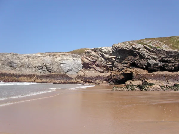 Cornwall beach — Stock fotografie