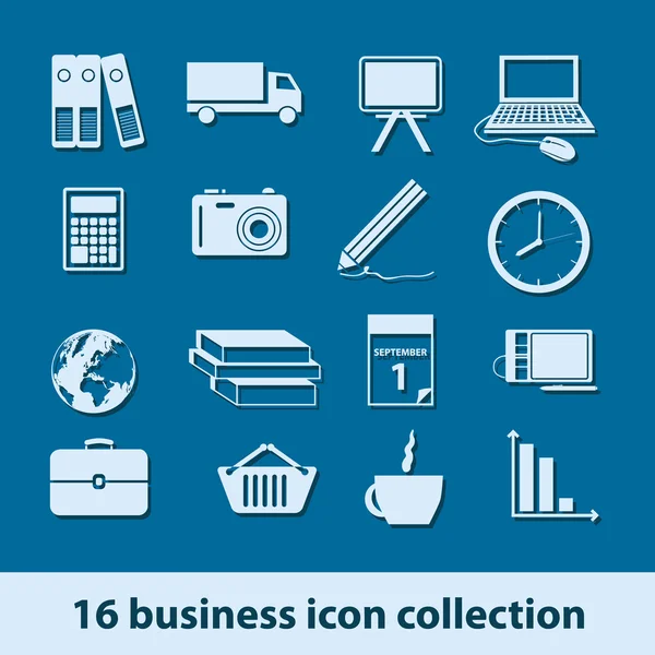 Iconos de negocios — Archivo Imágenes Vectoriales