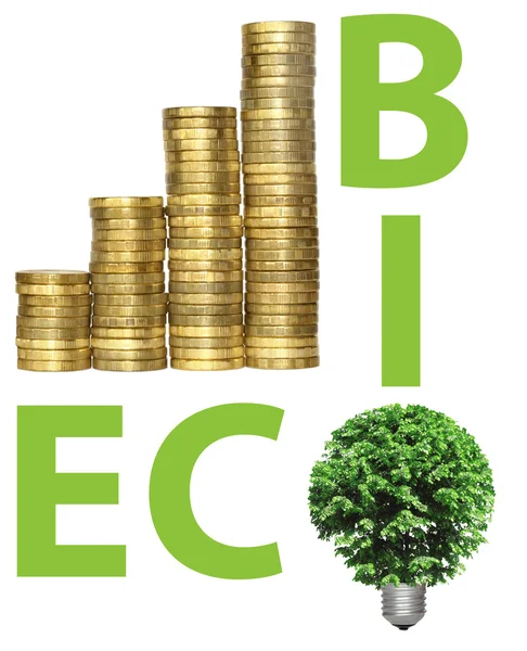 Concept, symbolizing green energy — Stock Photo, Image