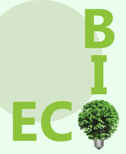 Concept, symbolizing green energy — Stock Photo, Image