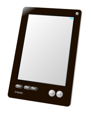 E-book reader clipart