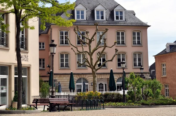 Luxemburg.View av luxemburg. — Stockfoto