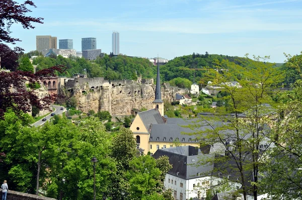 Luxemburg.Vue du Luxembourg . — Photo