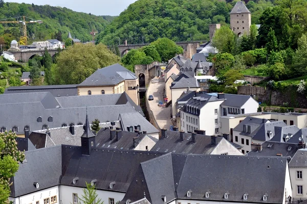 Luxemburg.View av luxemburg. — Stockfoto