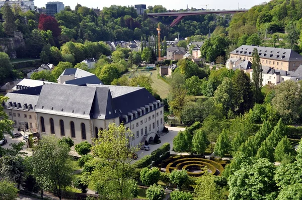 Lussemburgo.Vista del Lussemburgo . — Foto Stock