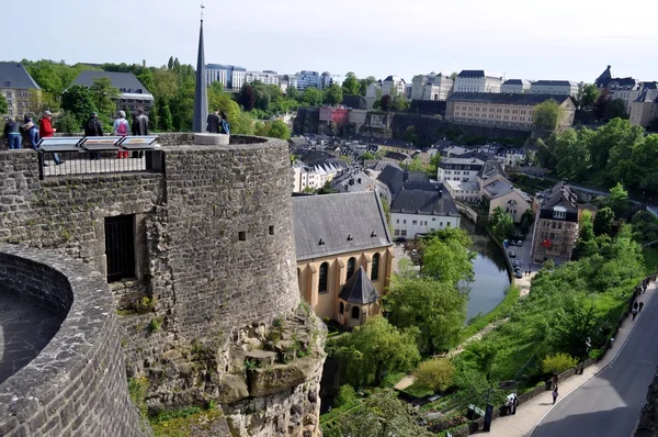 Lussemburgo.Vista del Lussemburgo . — Foto Stock