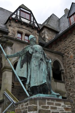 bazı castle.germany görünümünü.