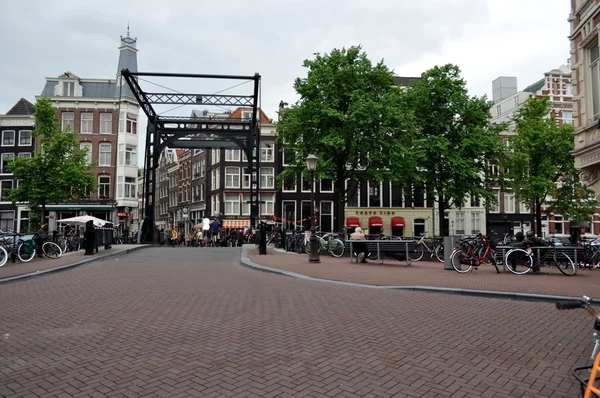 Pohled na amsterdam.holland. — Stock fotografie