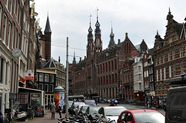 Weergave van amsterdam.holland. — Stockfoto