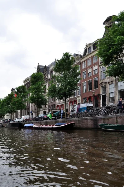 Weergave van amsterdam.holland. — Stockfoto