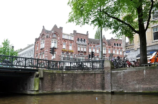Vue d'Amsterdam.Hollande . — Photo