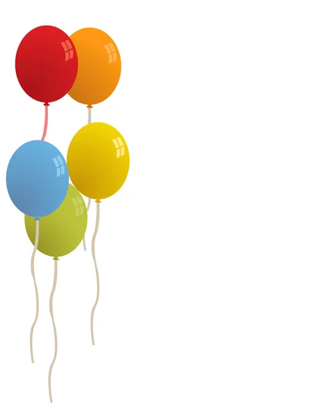 Balony party — Zdjęcie stockowe