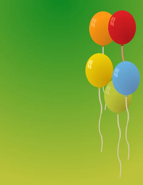 Воздушные шары для вечеринки — стоковое фото