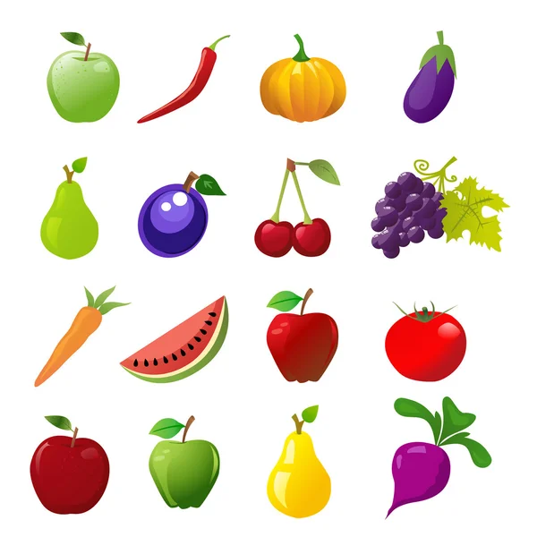 Food icons — Stock Photo, Image