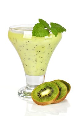 Kiwi smoothie clipart