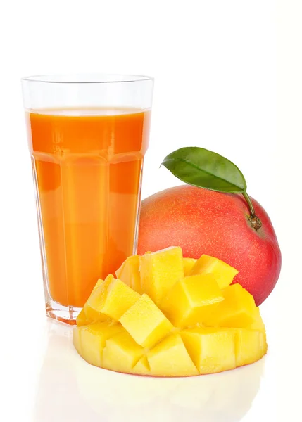 Färsk mango juice — Stockfoto