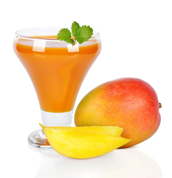 Sok z mango — Zdjęcie stockowe
