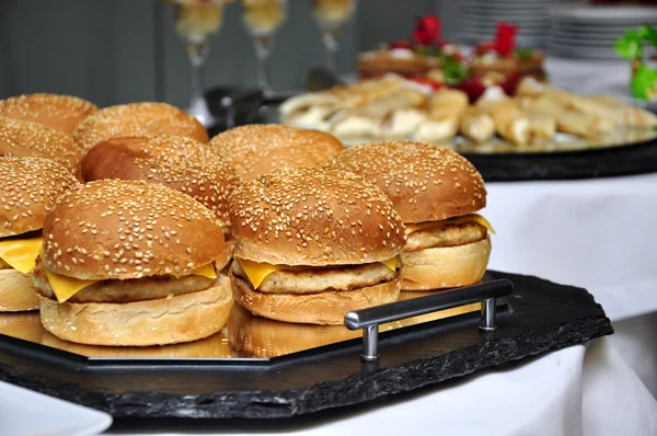 Cheeseburgeri — Fotografie, imagine de stoc