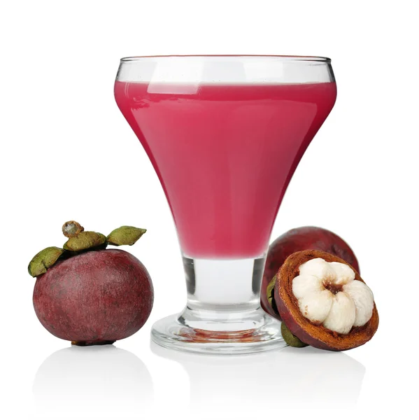 stock image Mangosteen juice